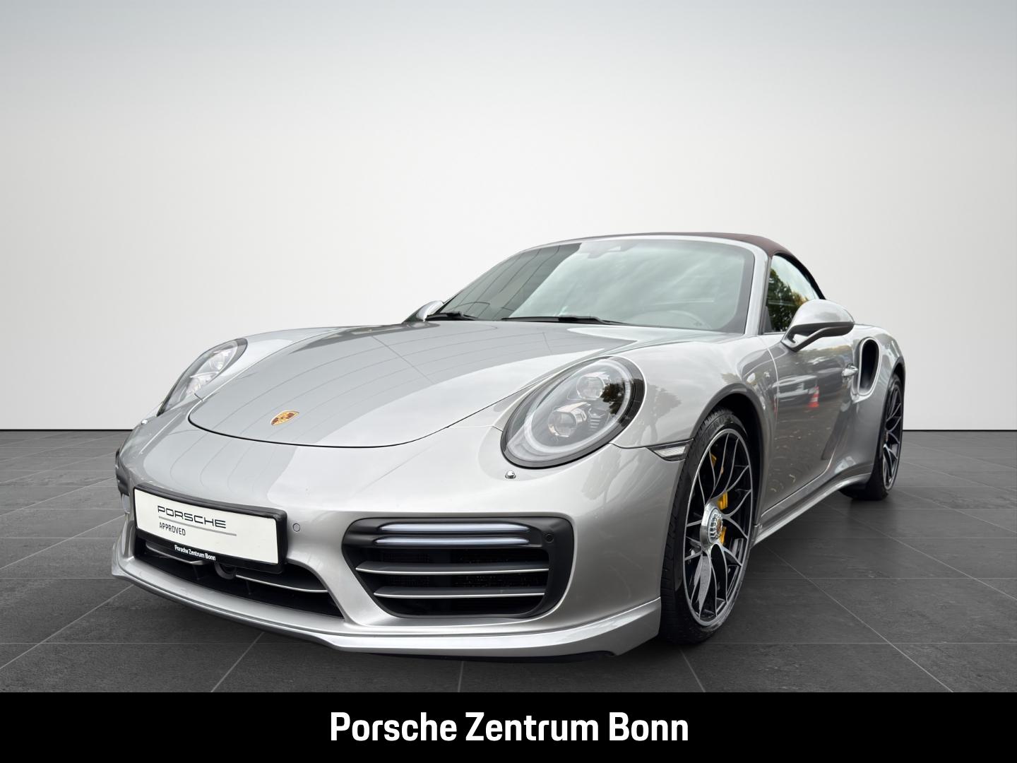 Porsche 991 911 Turbo S Cabriolet Burmester Naturleder