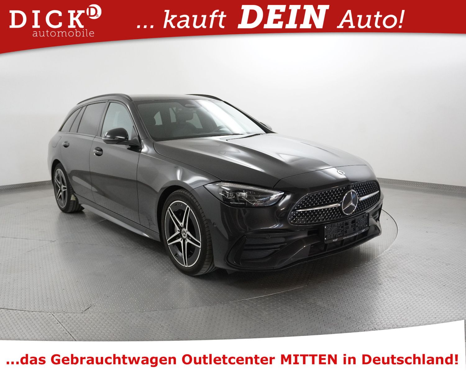 Fahrzeugabbildung Mercedes-Benz C 200d T 9G 2X AMG Line NIGHT+KAM+WIDES+LED+AHK+