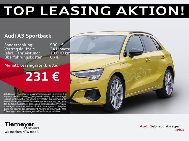 Audi A3 Sportback 40 TFSIe S LINE LM18 NAVI+ AHK KAME