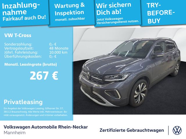 Volkswagen T-Cross 1.0 TSI Style DSG Navi PDC LED uvm