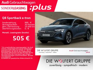 Audi Leasing Angebot: Audi Q8 Sportback e-tron advanced 55 quattro ACC*360°