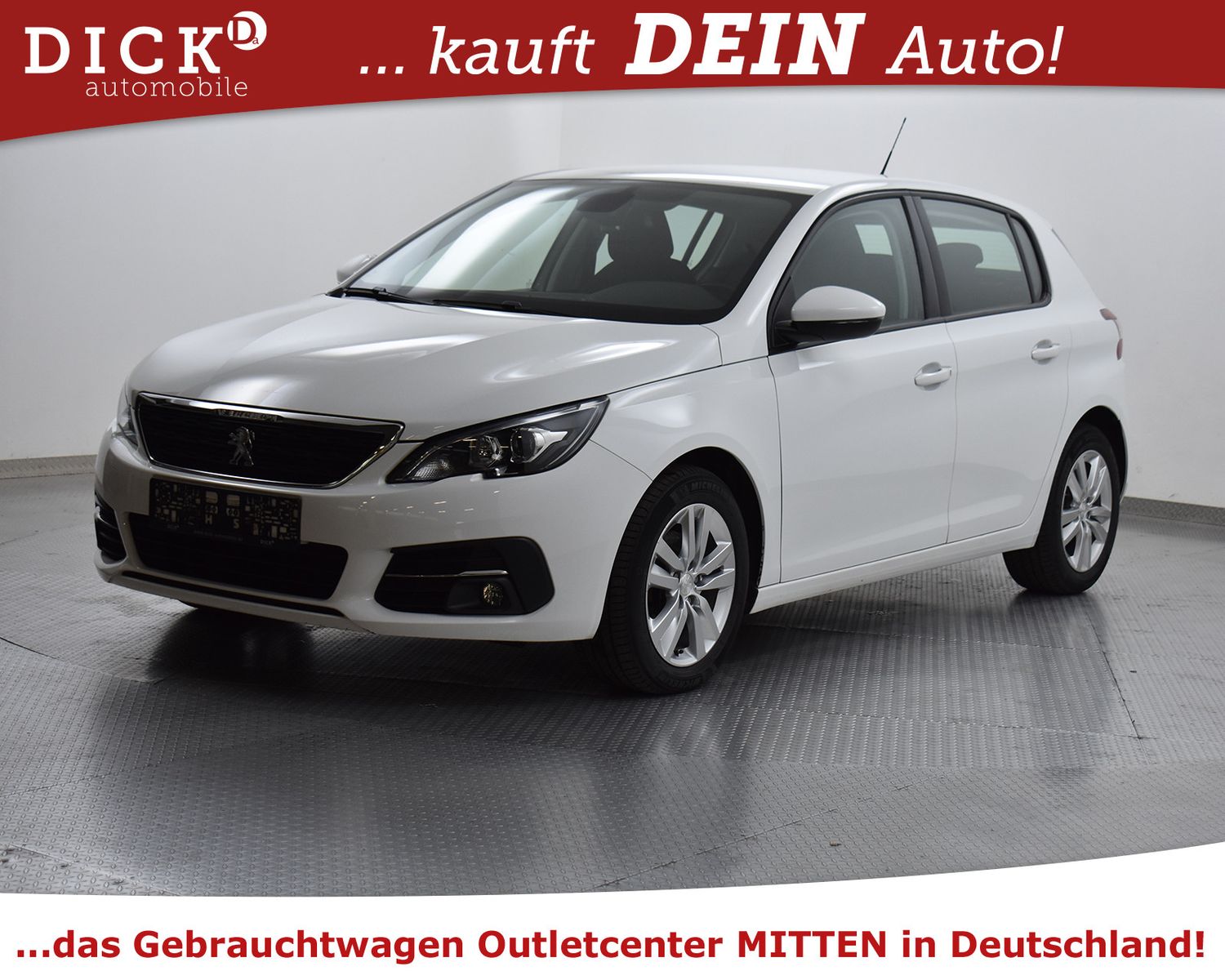 PEUGEOT 308 1.2 Aut. Active Pack NAVI+PDC+TEMP+MFL+APPLE - Image 3