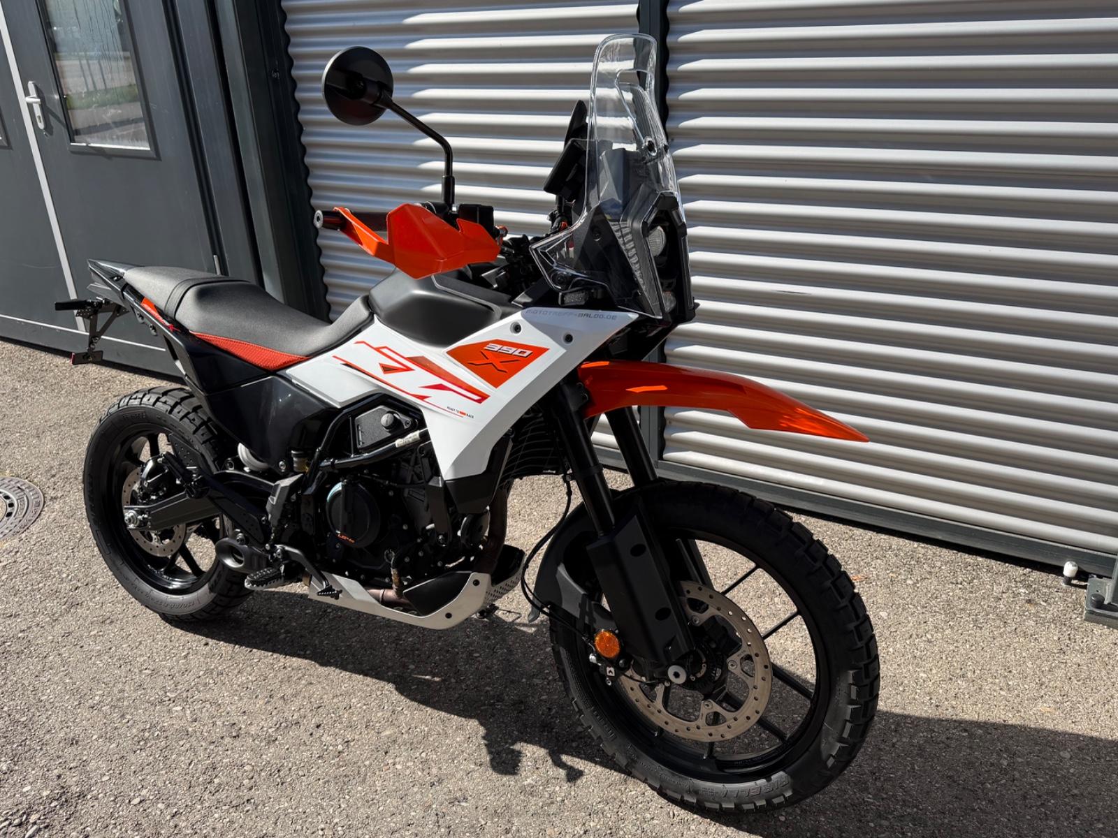 KTM 390 ADVENTURE X / NEUER SERVICE / ZUBEHÖR
