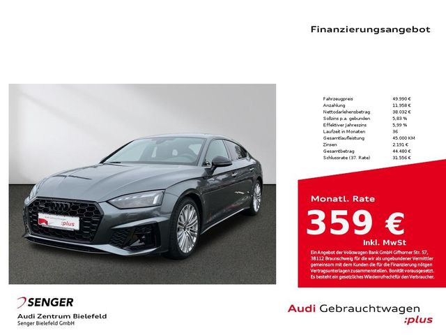 Audi A5 Sportback S line business 40 TDI quattro