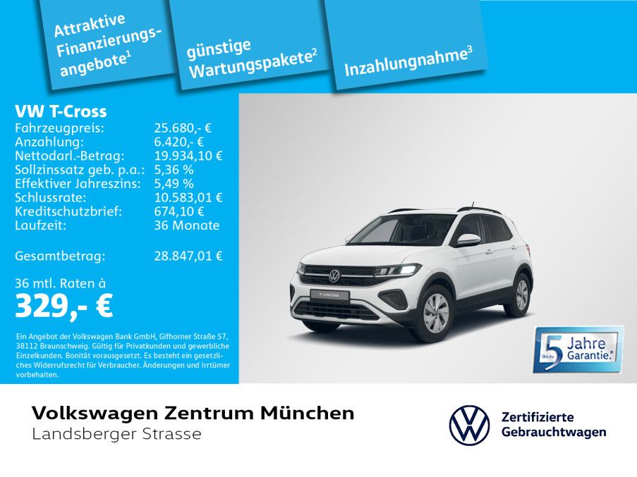 Volkswagen T-Cross Life 1.5 TSI ACC LED IQ.Drive Navi ParkA foto 2