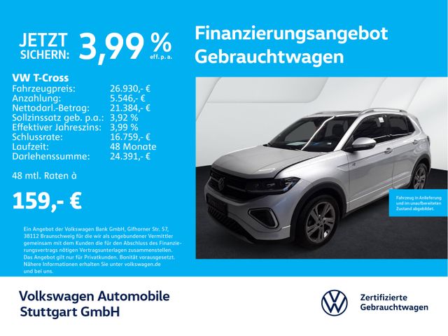 Volkswagen T-Cross R-Line 1.5 TSI DSG Navi Kamera LED AHK