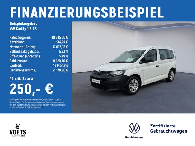 VW Caddy 1.5 TSI Kombi KLIMA+GRA+PDC