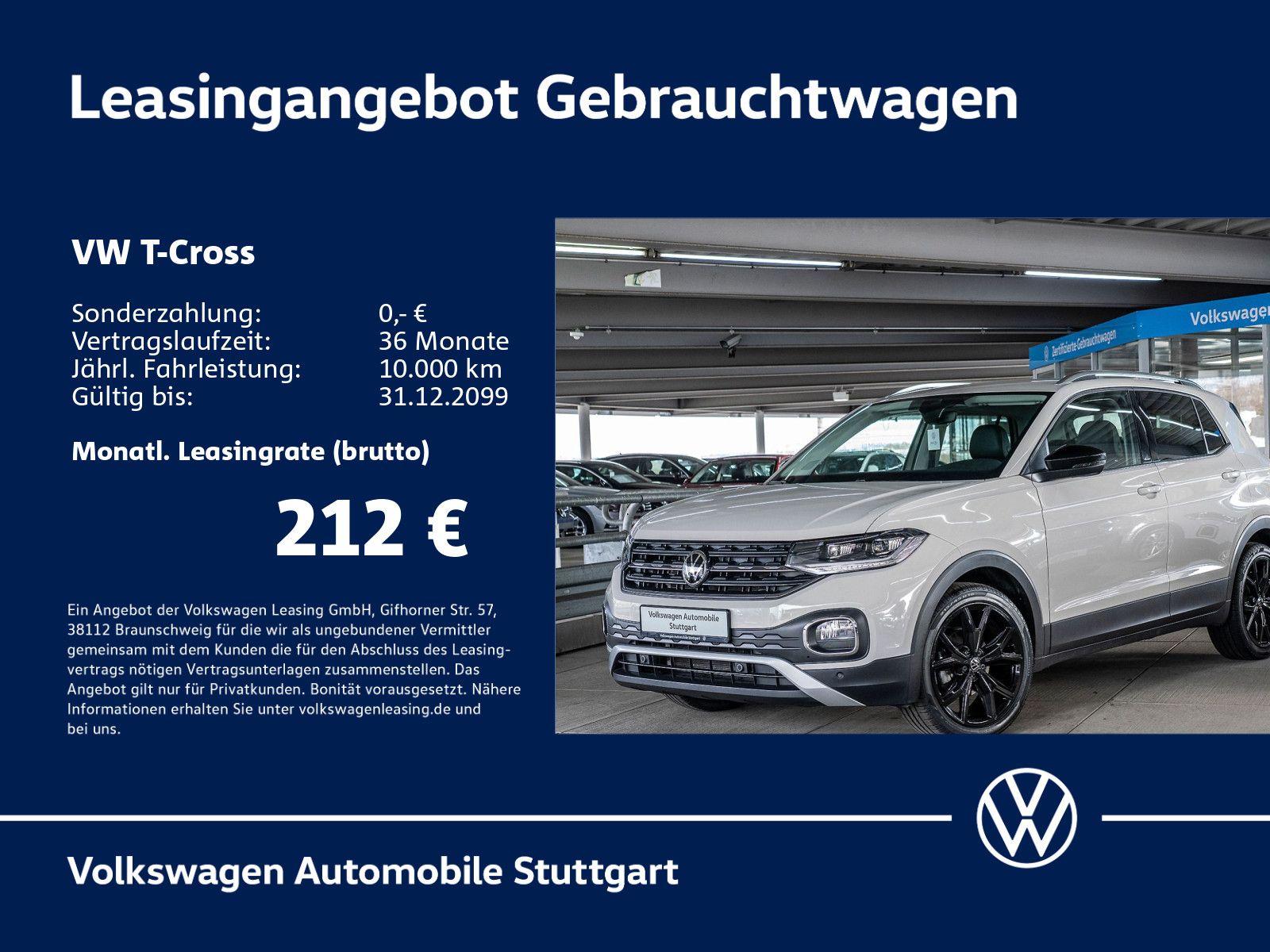 Volkswagen T-Cross Style 1.0 TSI DSG Navi LED ACC AHK SHZ