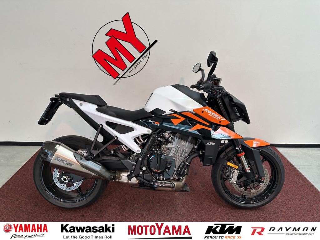 KTM 990 DUKE inkl. AKRAPOVIC & TECHPACK!