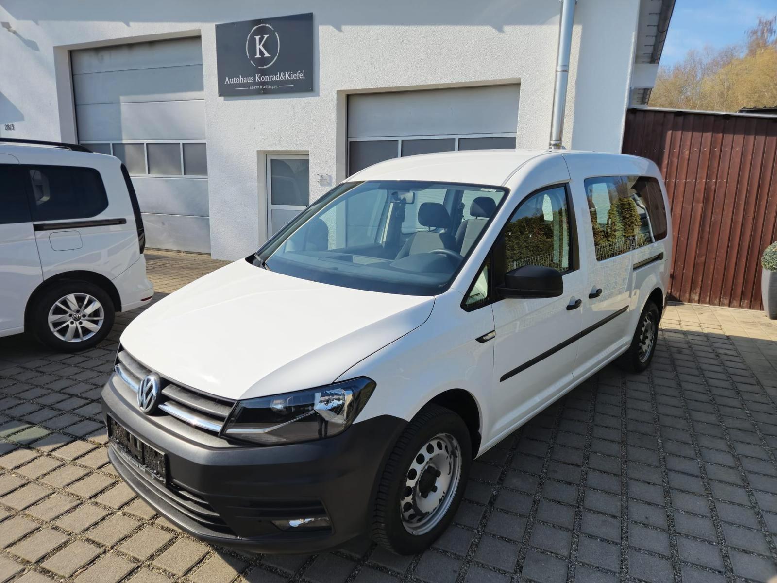 Volkswagen Caddy Maxi 5-Sitzer/17 565km/Klima/PDC/Tempomat