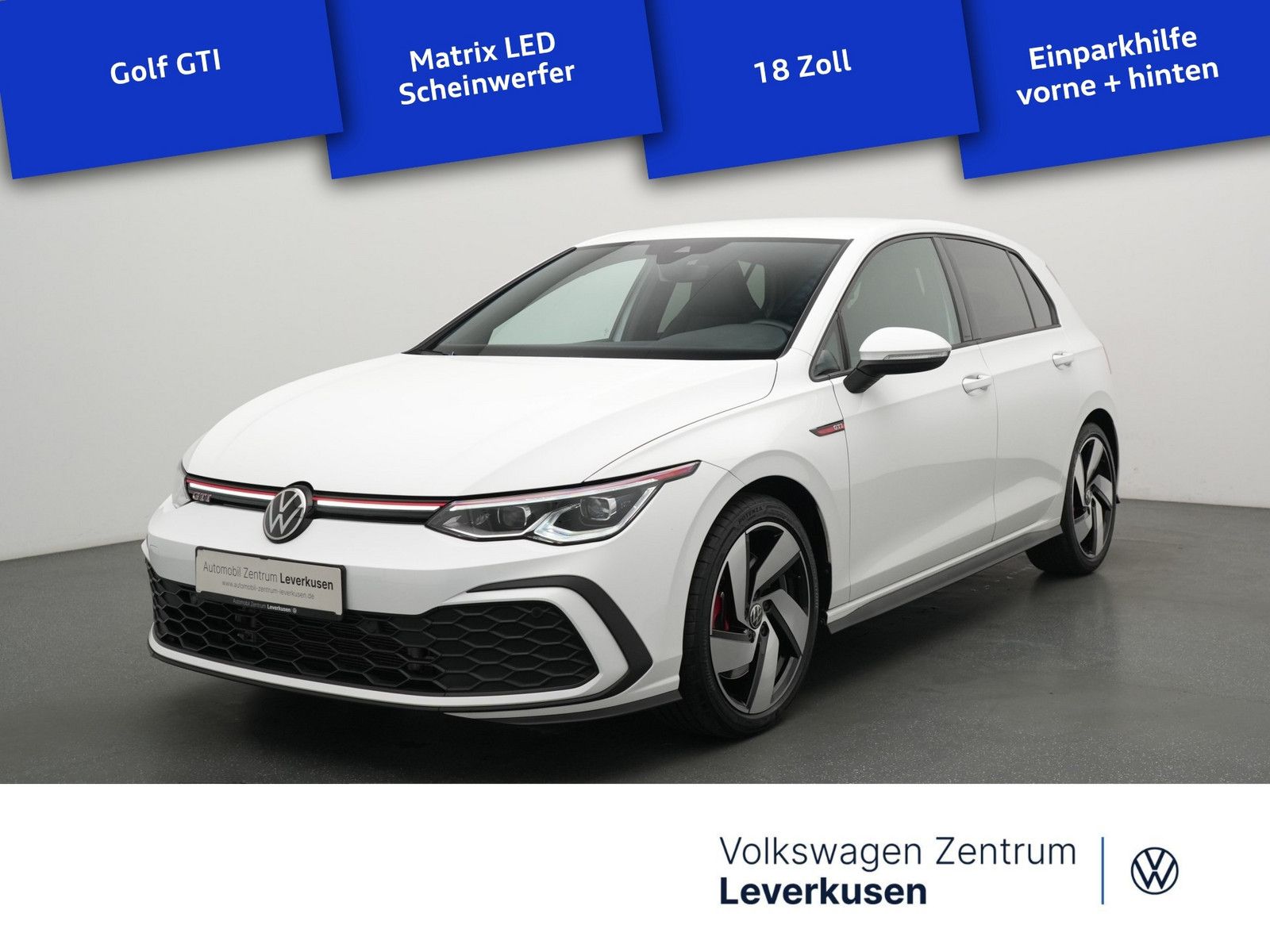 Volkswagen Golf VIII GTI DSG ACC NAVI KAM SHZ MATRIX