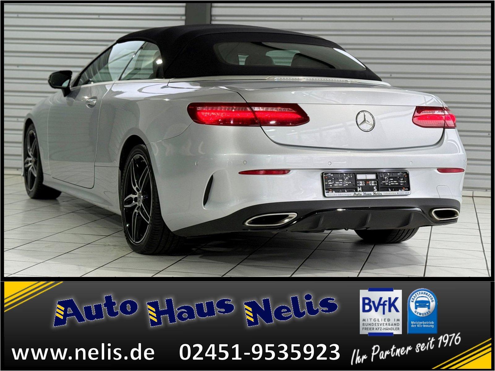 Mercedes-Benz E 200 Cabrio AMG-Line Airscarf Comand-Online Led
