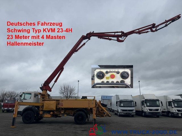 Mercedes-Benz 1722 Betonpumpe Schwing 23m 4 Mast Hallenmeister