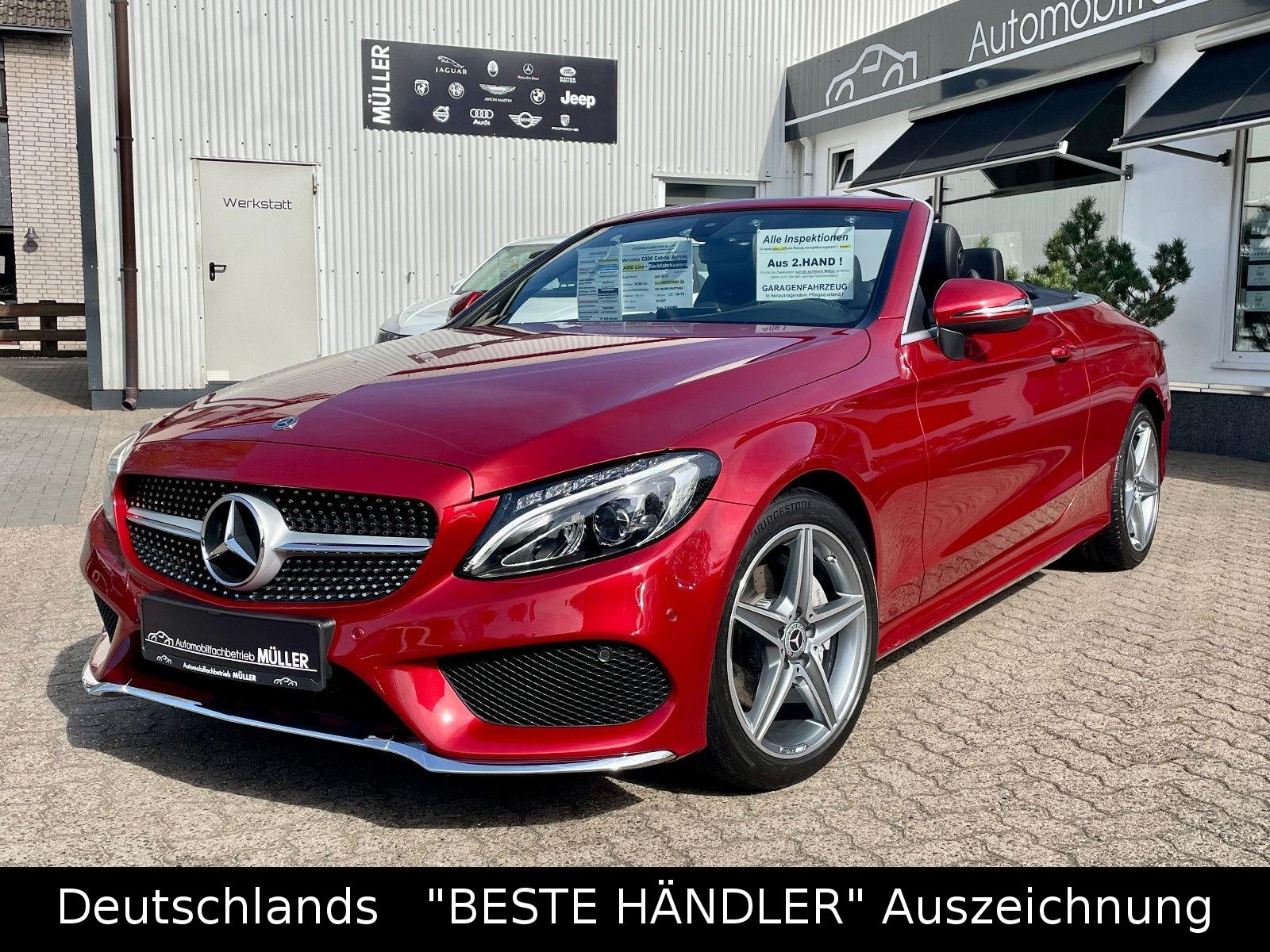 Mercedes-Benz C 200 Cabrio Aut."AMG Line"+LED+KAMERA+Burmester