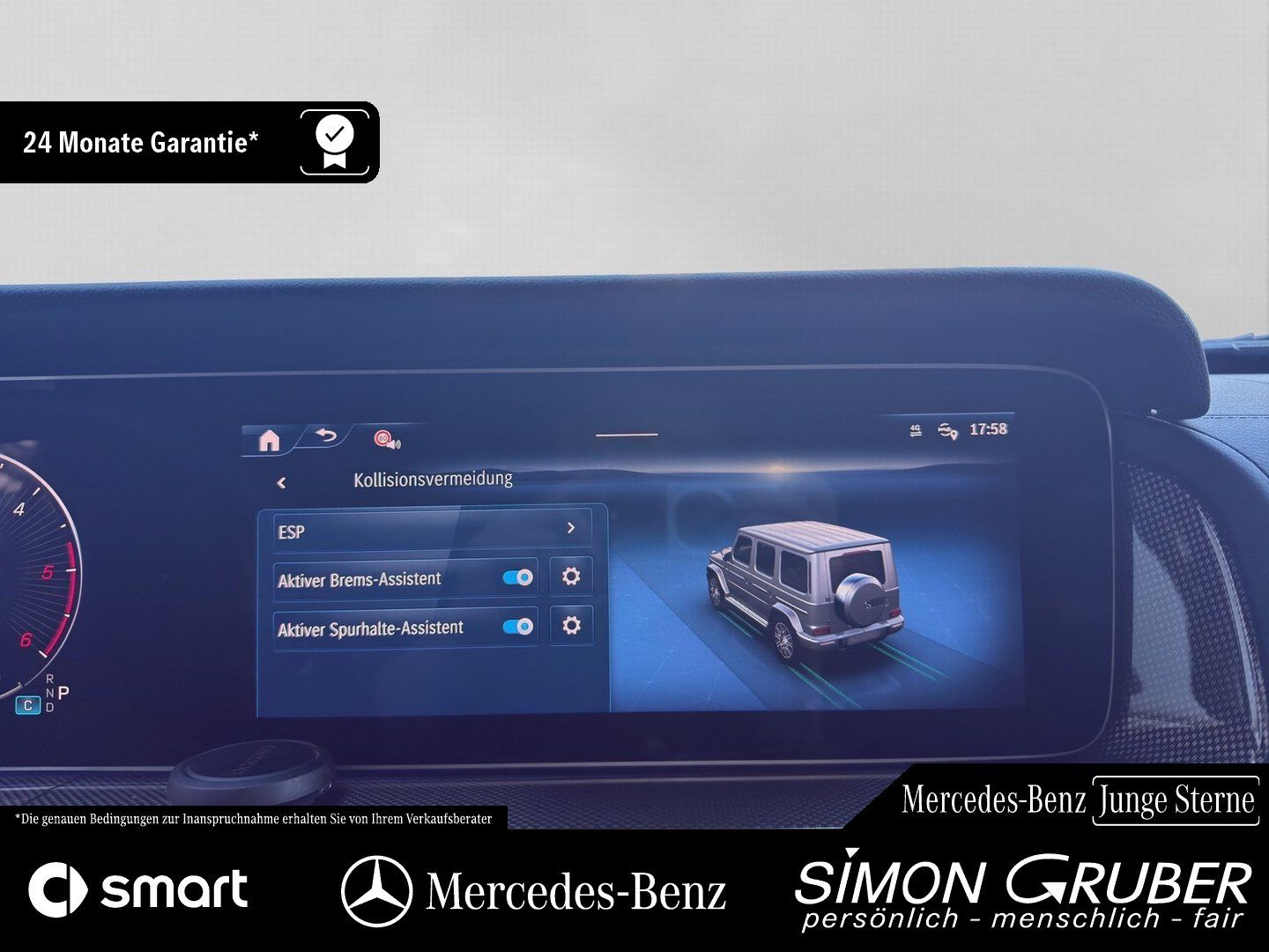 Fahrzeugabbildung Mercedes-Benz G 450 d Professional Night II Standheizung AHK