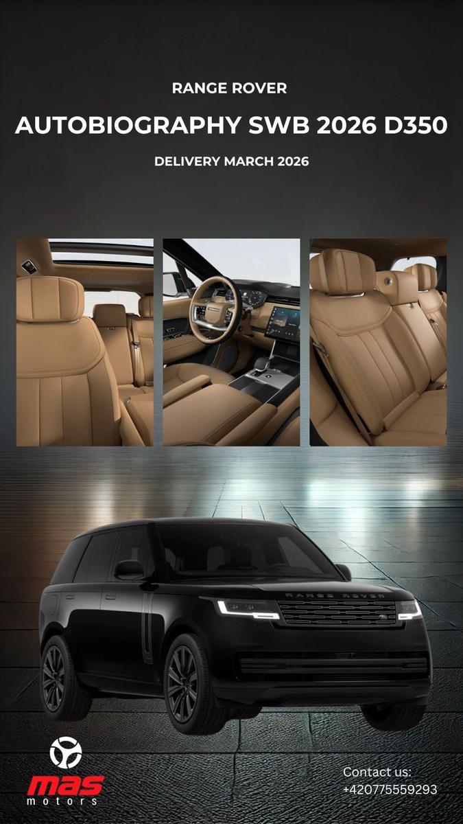 Land Rover Range Rover 3.0 D350 Autobiography SWB 2026