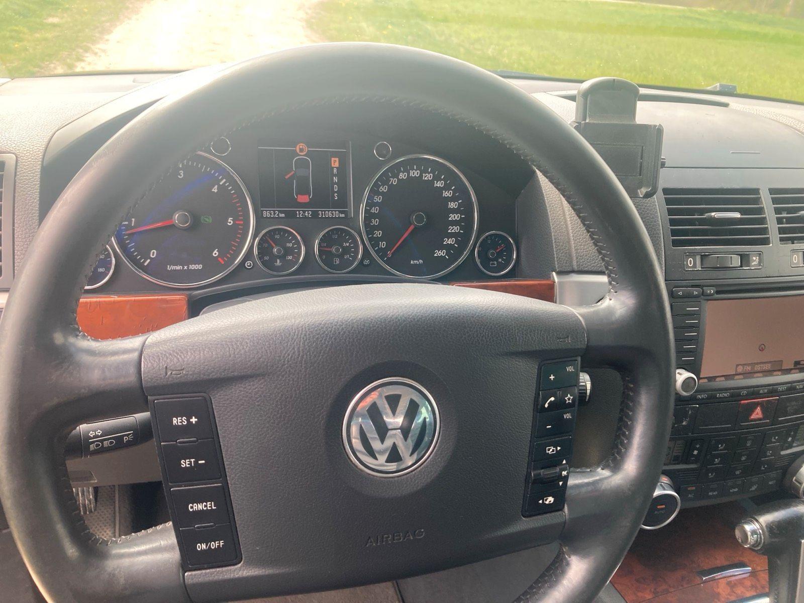 Volkswagen Touareg 2005 — engine 194 HP (143kW)