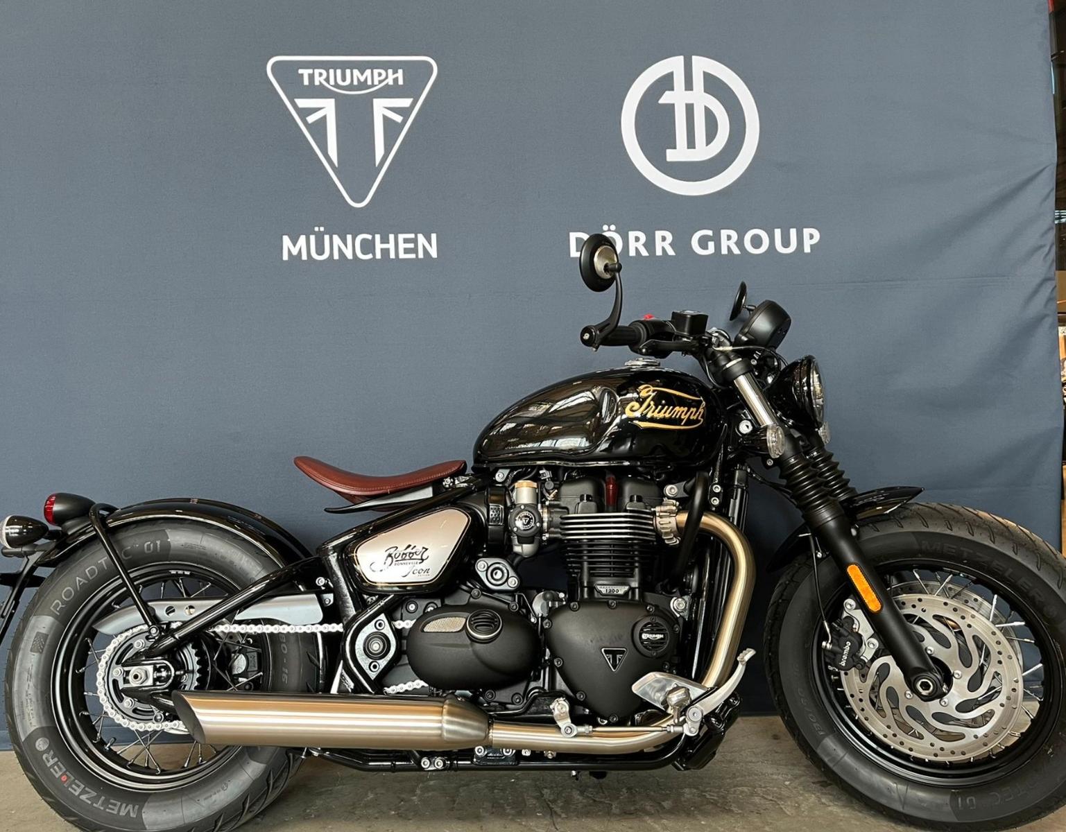 Triumph Bonneville Bobber Icon Edition mit viel Zubehör*