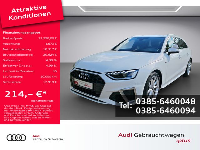 A4 Avant 35 2.0 TFSI S line S-tronic Fahrschule
