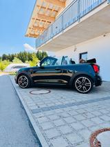 MINI JCW Cabrio Rebellgreen + braun,H/K,Connected XL - scheckheftgepflegte MINI John Cooper Works Cabrio