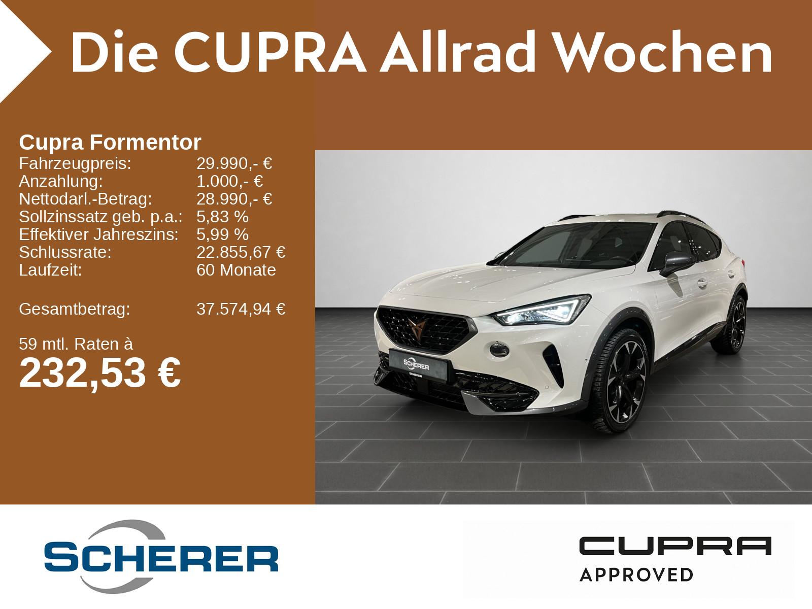 Cupra Formentor VZ 2.0 TSI 4Drive OPF