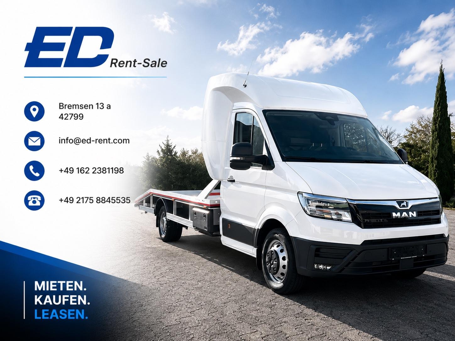 MAN TGE 6.160 Autom Schlafkab Vermietung-Rental