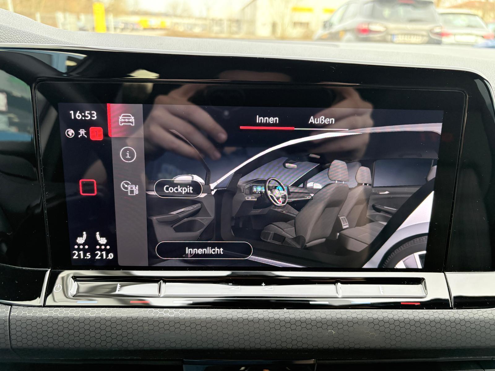 Volkswagen Golf VIII GTI LED, Pano, миниатюра 24