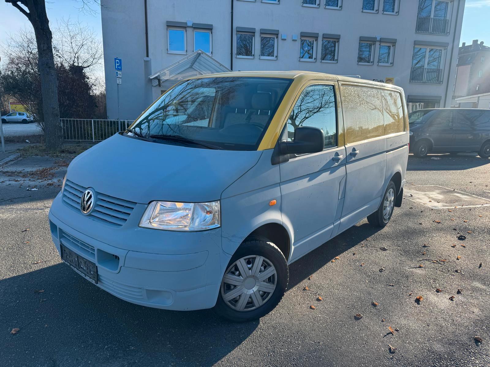 Volkswagen T5 Transporter. 1.9 TDI, TÜV: 12/2027