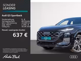 Audi Q3 Sportback S-Line TDI 110kW  TechPlus / 20" /  - Audi Q3 Neuwagen mit Diesel-Antrieb: Geländewagen