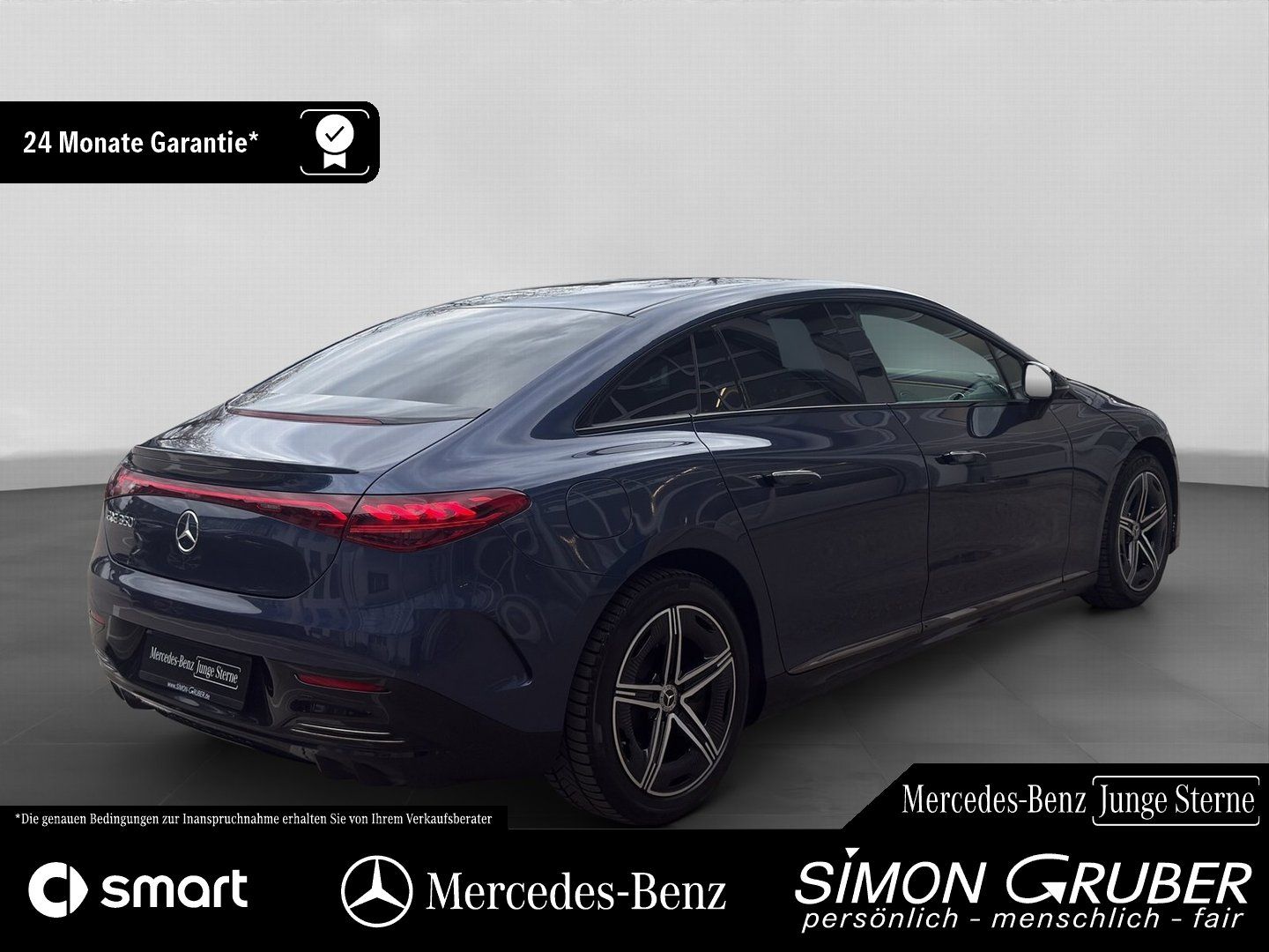 Fahrzeugabbildung Mercedes-Benz EQE 350 Edition AMG AHK WP Burm DigiL Mod 2024