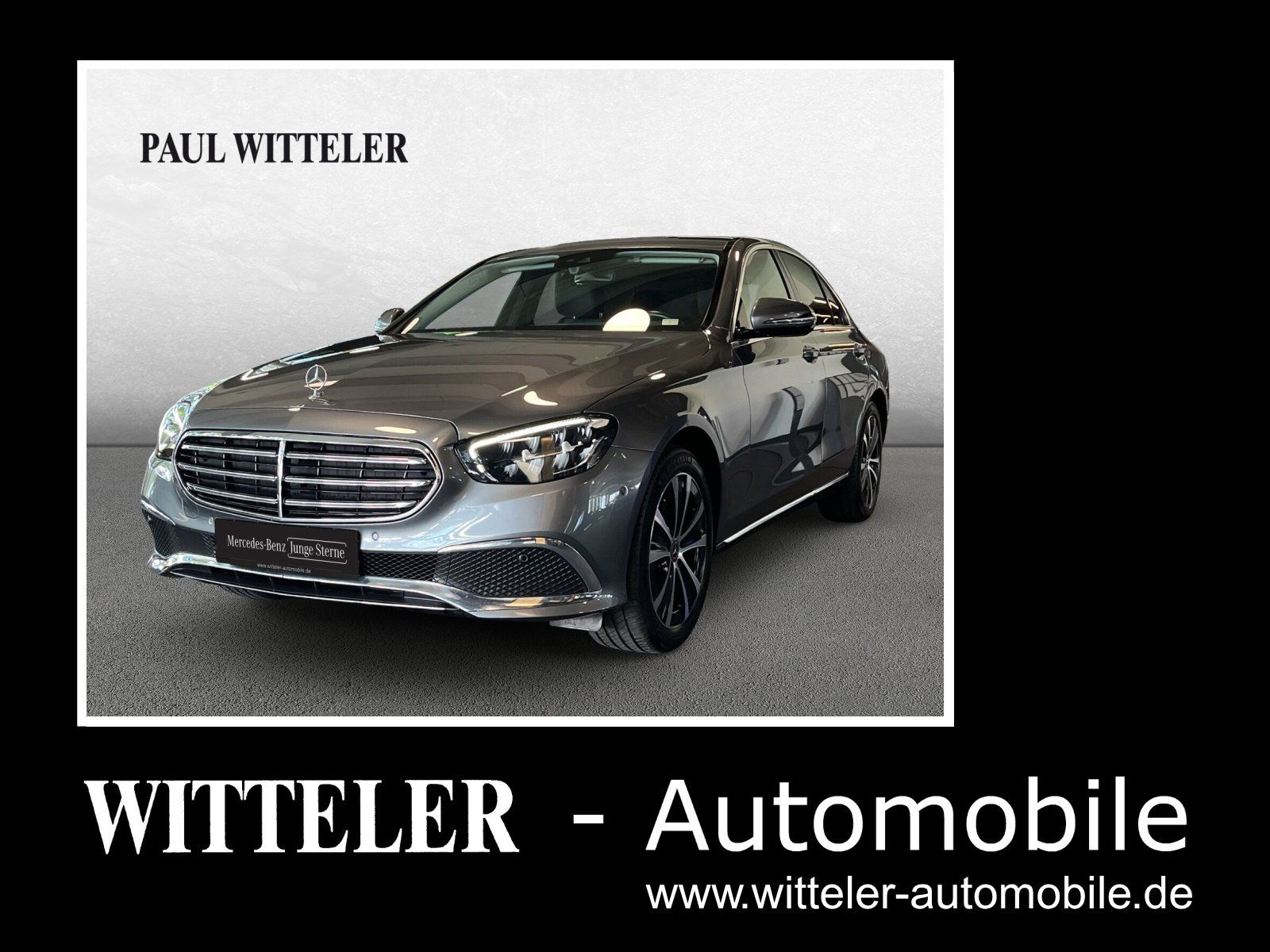 Mercedes-Benz E 200 d Limousine EXCLUSIVE LED/AHK/Rückfahrkam.