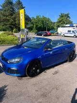 Volkswagen Golf 2.0 TSI R DSG Cabriolet R - Volkswagen Golf mit Benzin-Antrieb: Blau, Leder, Metallic, Cabrio