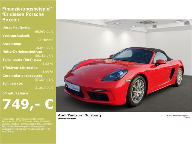 Porsche Boxster 718 Style Edition