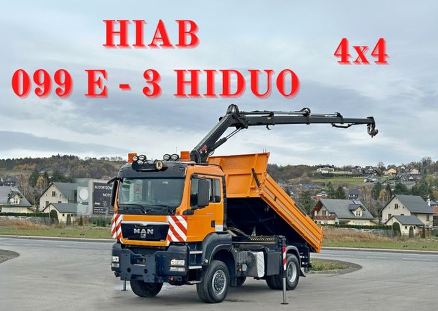 MAN TGS 18.360 * HIAB 099 E-3 HIDUO + FUNK *4x4