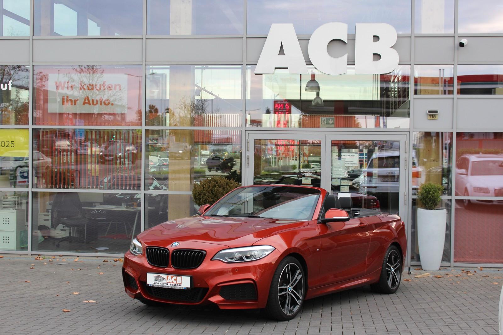 BMW 218 iA Cabrio M Sportpaket LED Navi HK Leder RFK