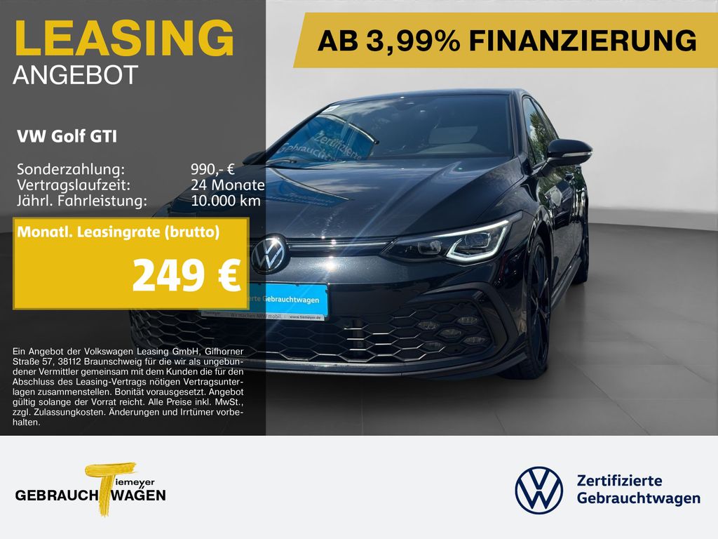 Golf GTI BLACK SYTLE LM19 KAMERA H+K ACC