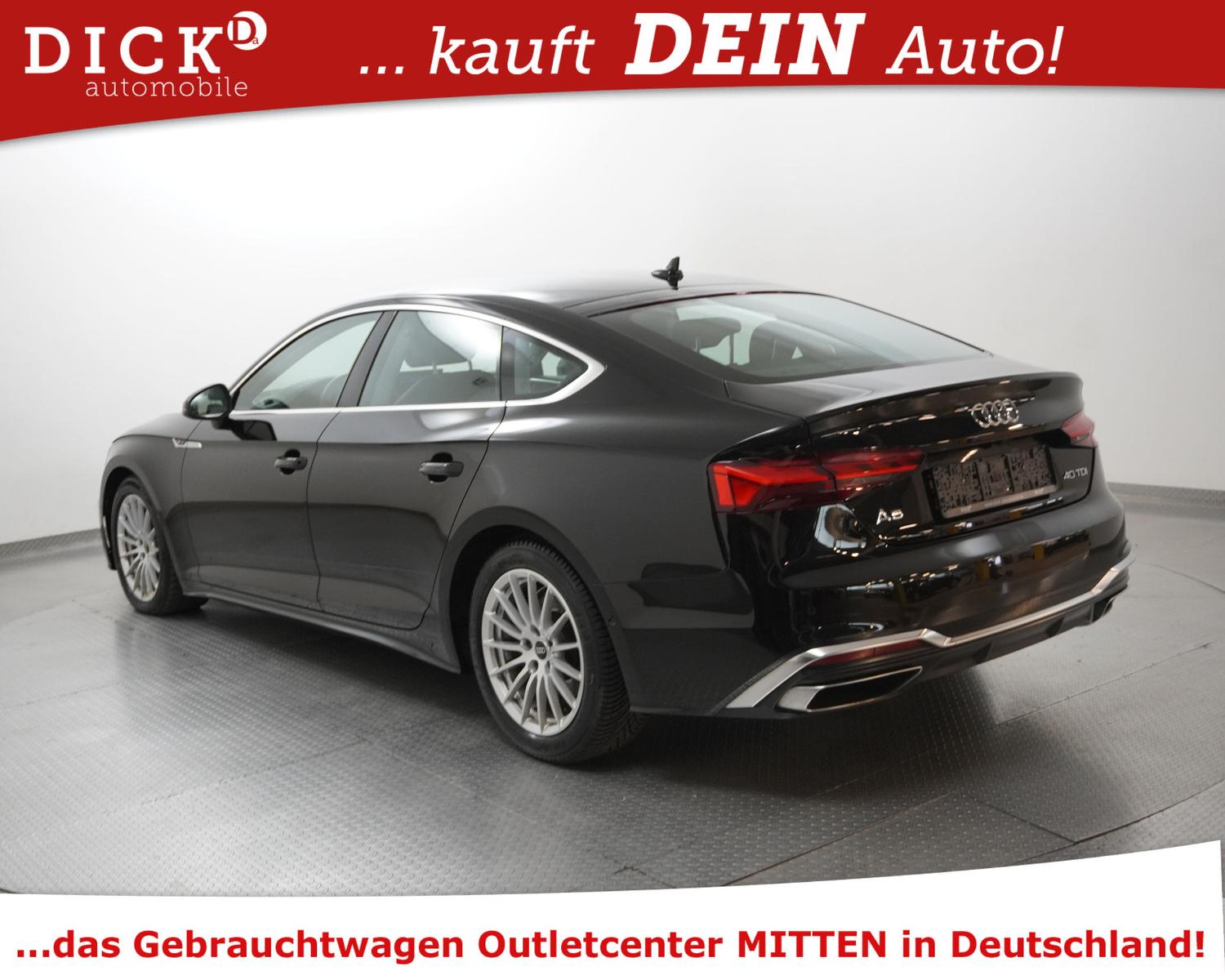 Audi A5 SB 40d S-Tr. S LINE SPORT NAVI+KAM+LEDER+LED+, миниатюра 5