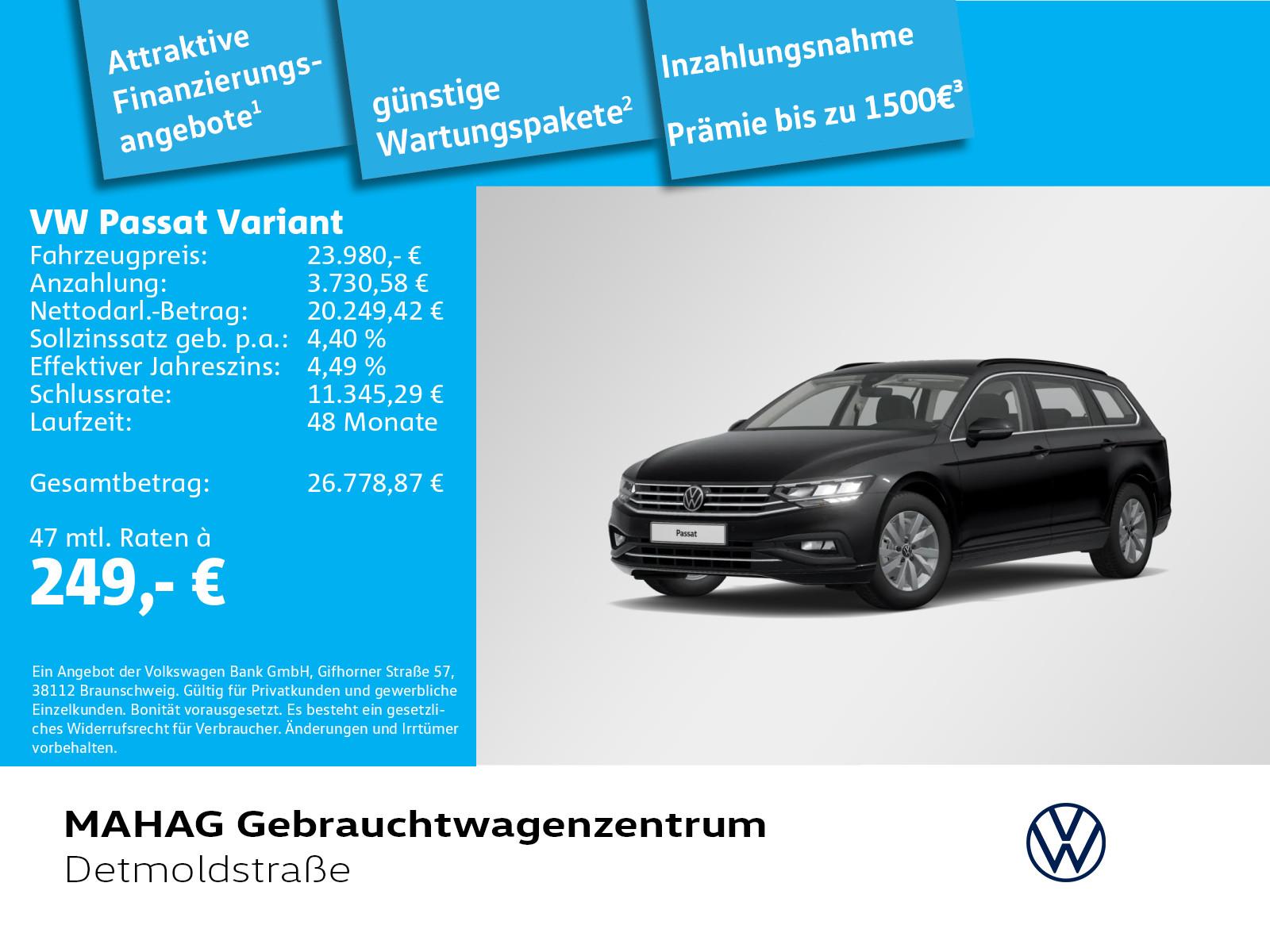 Volkswagen Passat Variant Business 1.5 TSI LED Navi ParkPil
