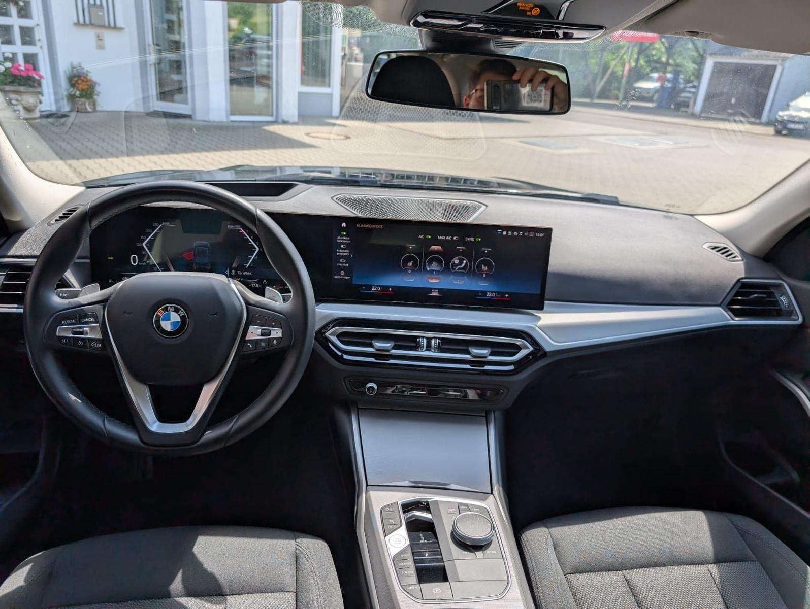 BMW 3 Series i Limousine Navi Innovation HUD Kamera SHZ, миниатюра 6