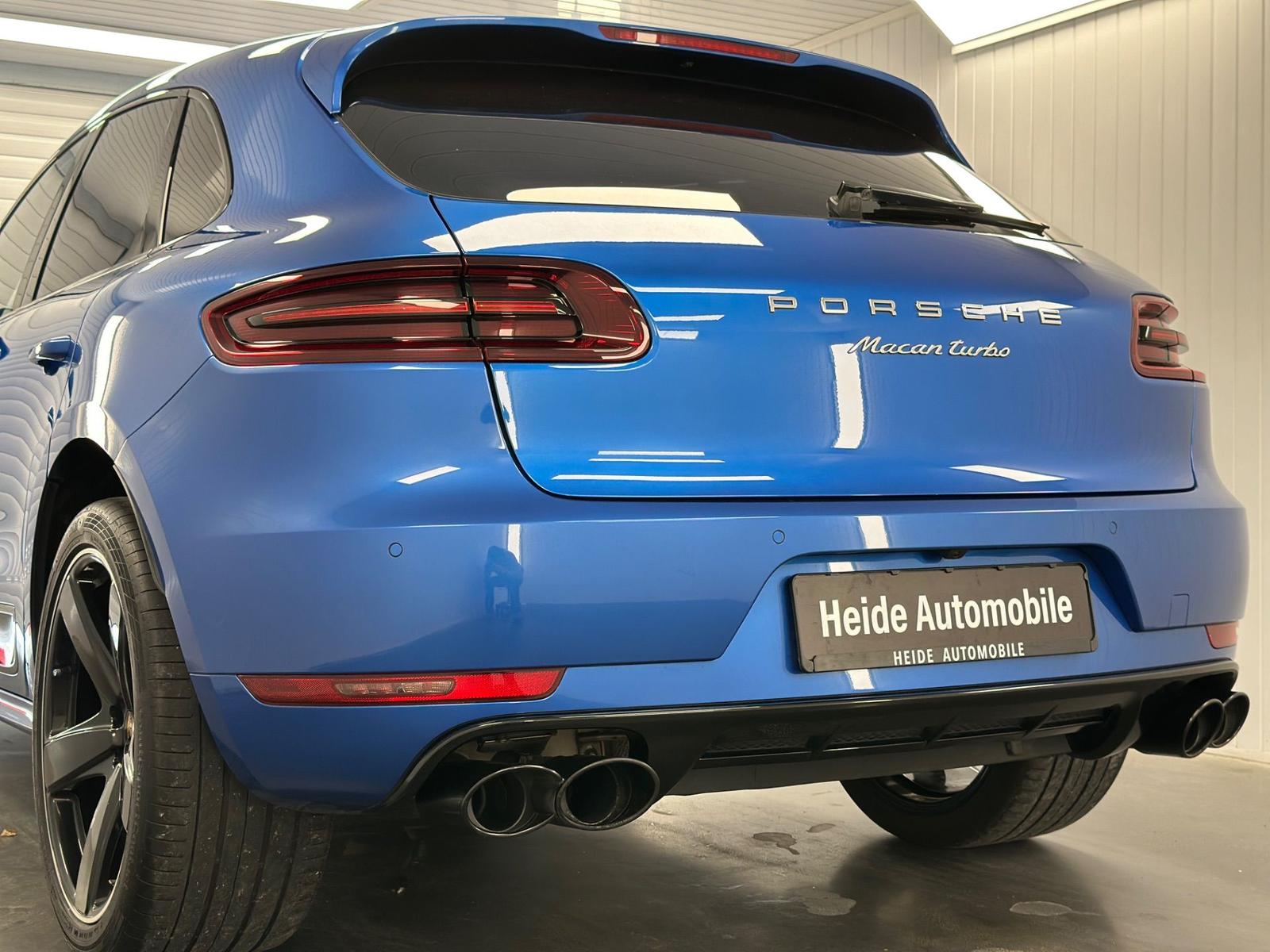 Porsche Macan Turbo 3.6 400 ch • 1ère Main • Sport Chrono • Burmester • Toit pano • Carbone • 21"