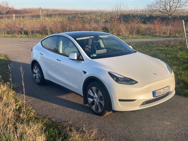 Tesla Model Y SR, AHK, 8-fach bereift, 1.Hand