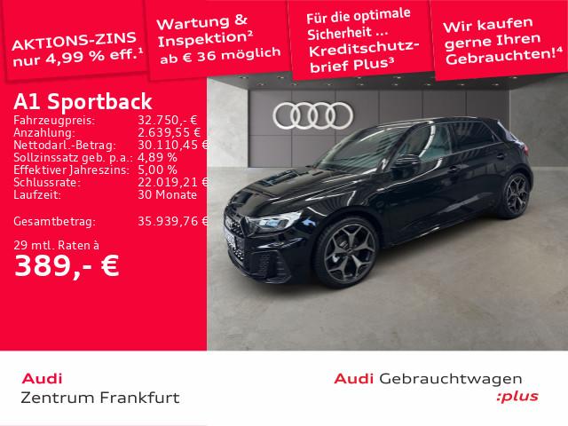 Audi A1 Sportback 35TFSI Stronic S line LED SONOS KAM