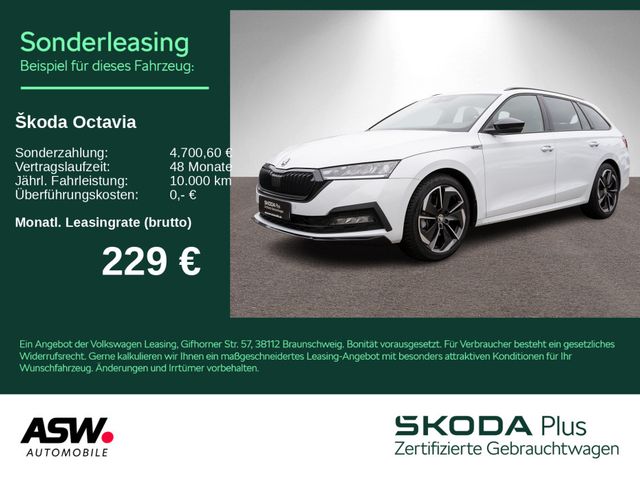 Skoda Octavia Combi Sportline 4x4 2.0 TSI DSG Navi VC