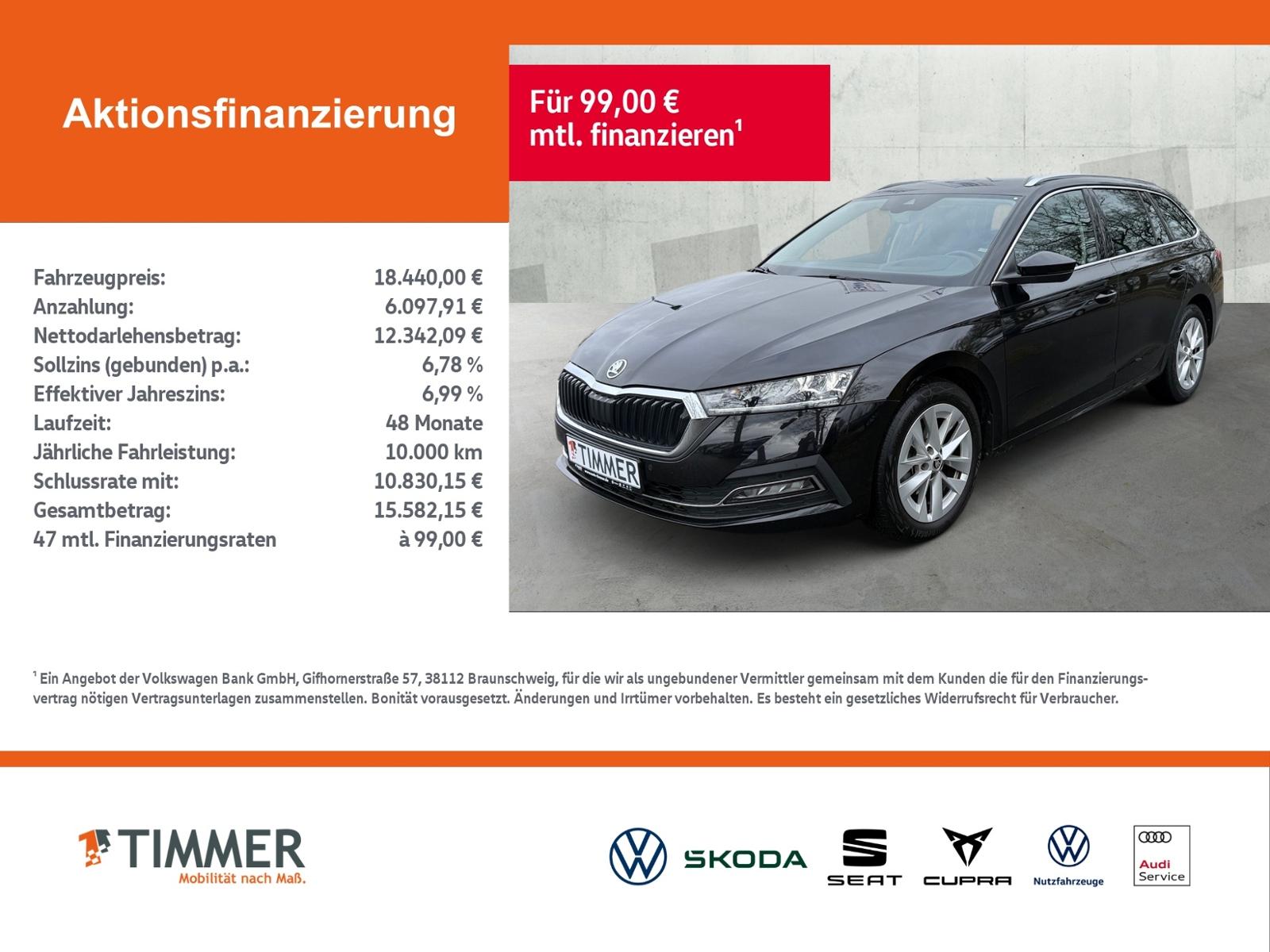 Skoda Octavia Combi 2.0 TDI STYLE +AHK +LED +RKAM +HuD