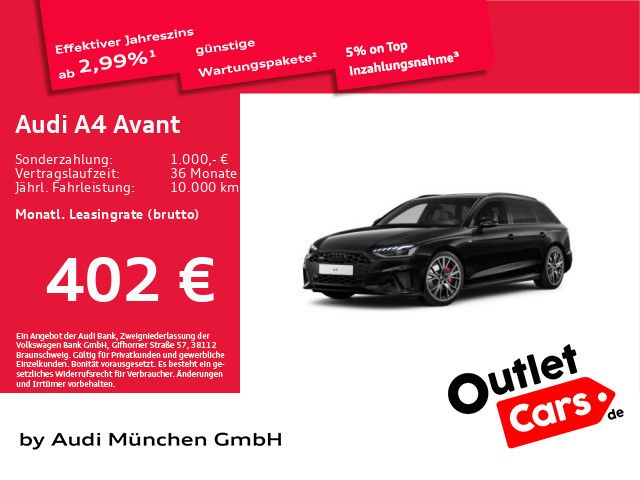 Audi A4 Avant 40 TFSI qu. S tronic 2x S line Pano/AHK