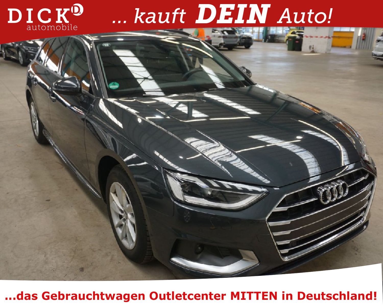 Fahrzeugabbildung Audi A4 Av 40d S-Tr. LED+/B&O/STANDHZ/ACC/AHK/8Fa