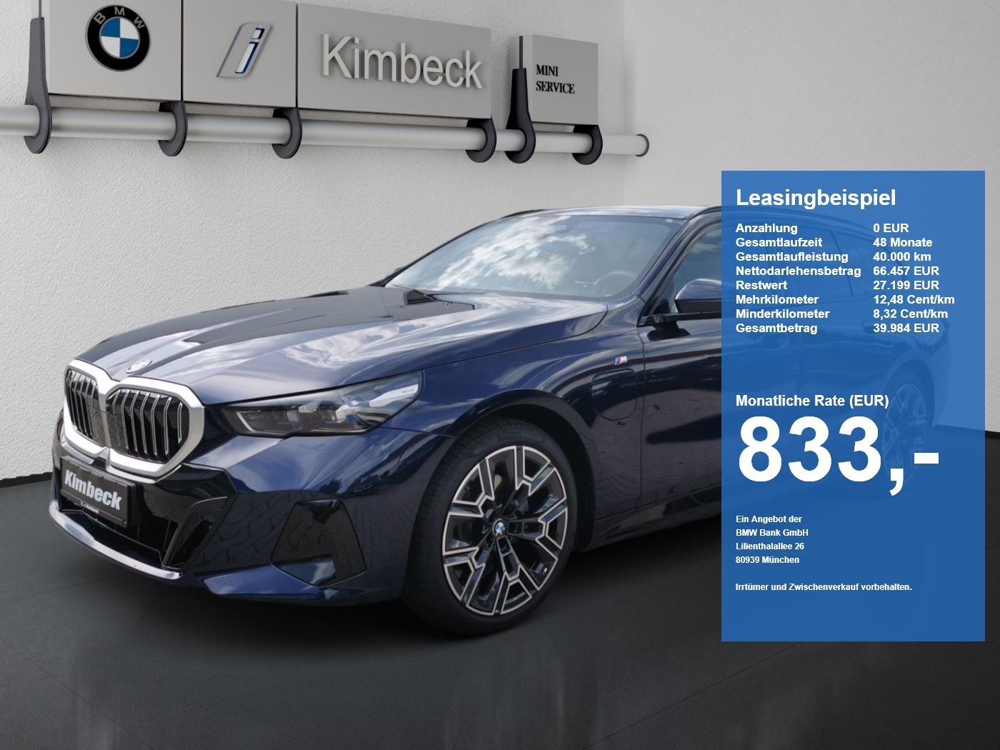 BMW 530e xDrive Touring M SPORT INDIVI TANSANITBLAU
