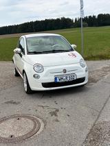 Fiat 500, weiß, Abarth Design, 8-fach bereift - Fiat 500: Weis