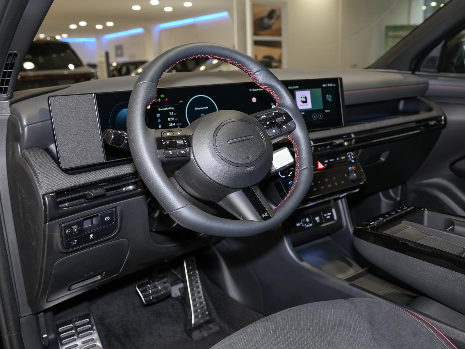Hyundai TUCSON 1.6 TGDI N-Line 4WD Alcantara LAGERWAGEN, миниатюра 12