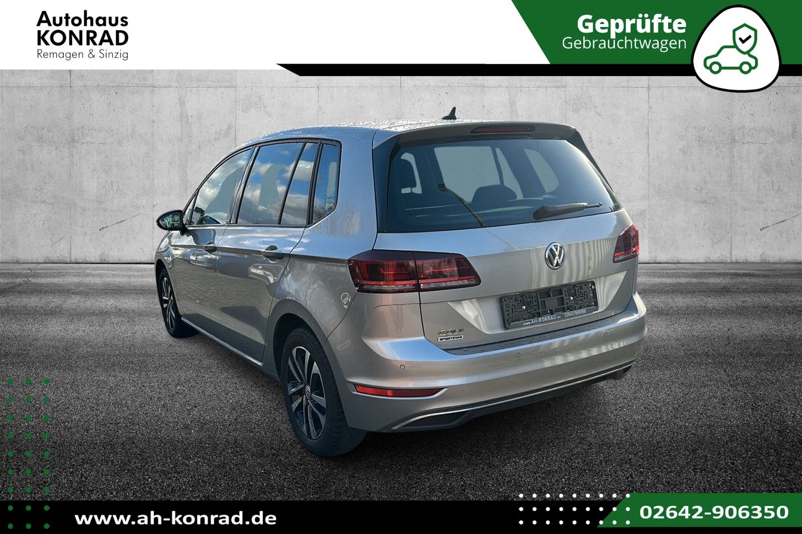 Fahrzeugabbildung Volkswagen Golf Sportsvan United APP-APS-Navi-LM